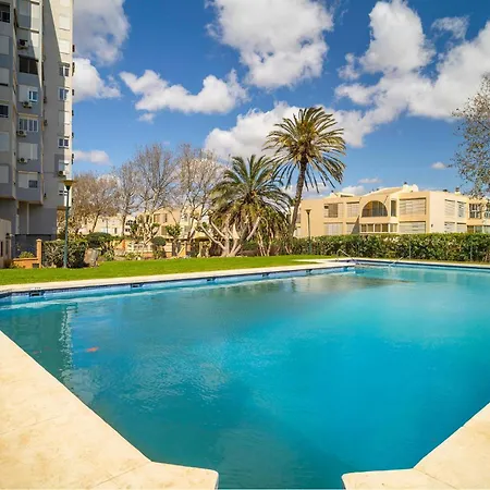 Gorgeous Apartment In Malaga With House Sea View Exterior photo